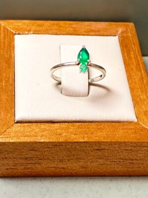 Anel jade esmeralda