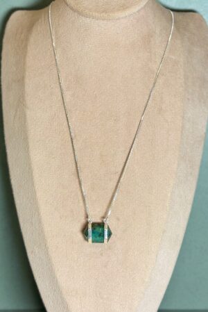 CHOKER PÊNDULO BITERMINADO ESMERALDA