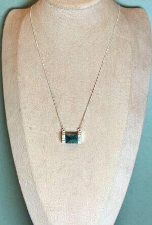 CHOKER PÊNDULO ESMERALDA