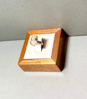 ANEL PÊNDULO CRISTAL RUTILADO